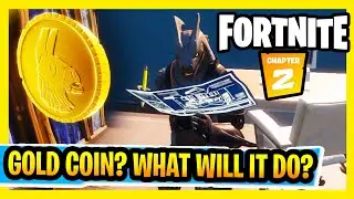 Fortnite Gold Coin Victory Royale With Gold Coin *New Building Material / Trap Chapter 2 Season 2