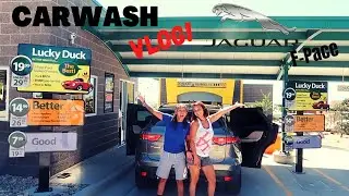 Jaguar F-Pace CARWASH VLOG! | Benns Fam CARWASH VLOG!