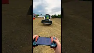 Operating like a video game! #construction #bobcat