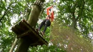 SAT.1 NRW: Sommerferientipps 2015 im Wald-Abenteuer der Waldkletterpark Velbert-Langenberg