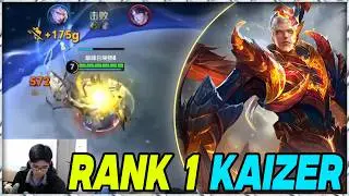 KAIZER JUNGLE IS BROKEN! 🤯 RANK 1 AGGRESSIVE ROTATION & CARRY (ENGSUB/HOK)
