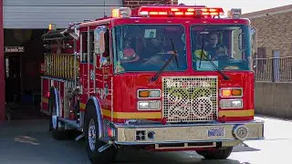 LACoFD Engine 26 & *New* Squad 26 Responding 