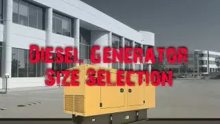 Interview Question - 2 | Diesel generator size selection | DG