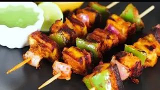 Paneer tikka recipe 😋 || पनीर टिक्का रेसिपी || easy paneer tikka recipe at home #food #paneertikka 