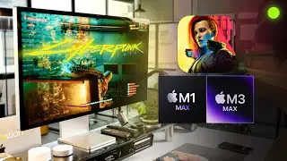 Chơi Cyberpunk 2077 trên MACBOOK! - M1 Max | M3 max