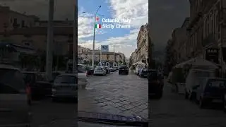 🇮🇹 Fast Drive Through Catania | Italy in 4K