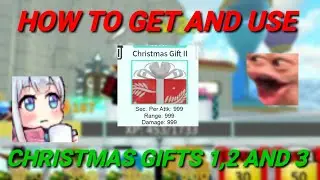 [3 NEW CODES] How To Get Gifts 1,2,3 | All Star Tower Defense | Roblox