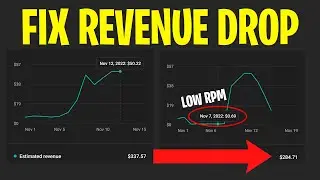 YouTube November Revenue Sudden Decrease! | YouTube Earnings Decreasing | YouTube Revenue Drop 2022