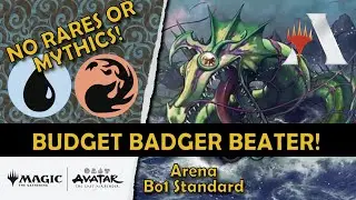 Budget Izzet Lessons DEMOLISHED Badgermole Cub. No Rare Artisan | #mythic #standard #mtgarena #mtg