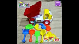 Mainan Truck Pasir 2728-Mainan Truk Angkut Pasir-Mainan Peralatan Pasir-Truck Pasir Pantai #shorts