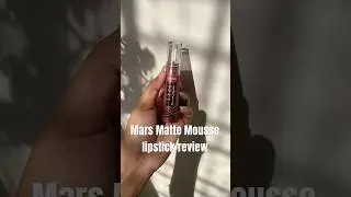 Viral Mars matte mousse lipstick review swatch 11 showstopper 03 queen