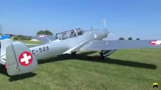 F+W C3605 - turboprop warbird - Airshow Fricktal Schupfart 2018