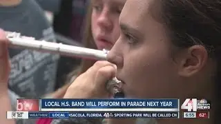 Grain Valley High School band is preparing for the 2016 Macy's Thanksgiving Day Parade