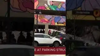 #breakingnews #breaking Parking structure partially collapses at Bayshore Mall