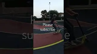 Tailwhip with scooter #satisfying #scooter #shorts