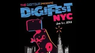 DigiFest (The Digitour) June 1, 2013 Terminal 5 New York City (NYC) VLOG