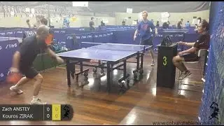Match of the week - Zach Anstey v Kouros Zirak