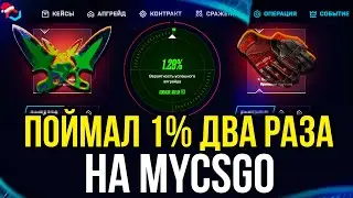 CAUGHT 1% TWICE ON MYCSGO! TEST IN 2026!