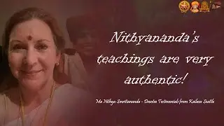 Nithyananda's teachings are very authentic