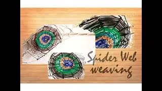 Spider Web Weaving | DIY Decor | Branch Weaving Tutorial |