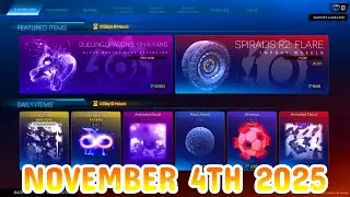 Rocket League ITEM SHOP Daily #378 (4th November 2025)