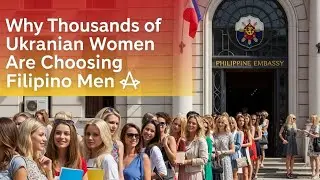 Why Thousands of Ukrainian Women Are Choosing Filipino Men 🇺🇦❤️🇵🇭