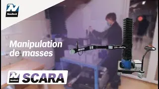 Manipulation de masses avec le bras SCARA PARTS