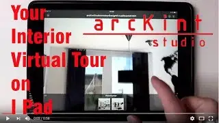 Interior Design Virtual Tour on IPad - arcKint Studio