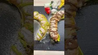 Banana puff pastry | Banana puff recipe || puff pastry recipe by CFD #viralvideo #snacks#viralshorts