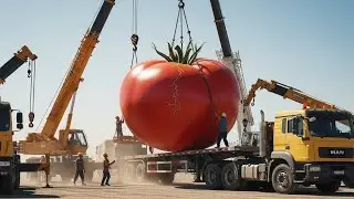 GIANT Tomato Factory Secrets 😱