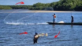 N&Atilde;O ESPERAVA SER SURPREENDIDO DESSA FORMA! PESCARIA DE TARRAFA em canavieras (BA).