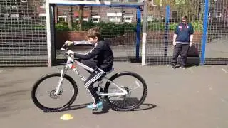 Daniel - Learn to ride a bike 23 April 17 in Oldham