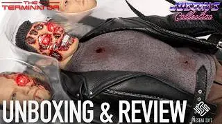 Terminator T-800 1/6 Scale Figure Present Toys Unboxing & Review