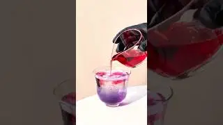 ✨ Nine Purple Fire Cocktail | Stunning Chinese-Style Tipsy Concoction 🍹 #viral #cocktailrecipes