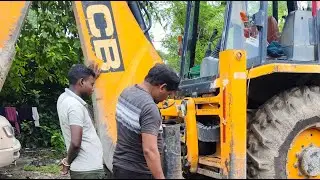 JCB 3dx stabilizer pad complete fitting work / by Bombay Jcb Garage