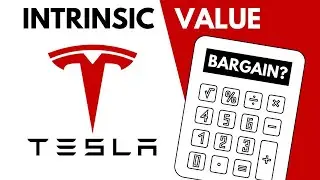 How I Calculate Tesla's Intrinsic Value | 30-Year Intrinsic Value Model #TSLA | AUGUST 2024 UPDATE