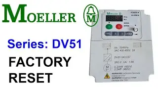 Moeller DV51 (Drive/Inverter reset to default factory settings)