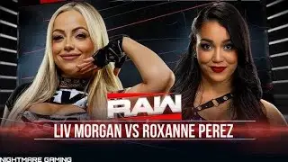 FULL MATCH: Liv Morgan VS Roxanne Perez #wweraw