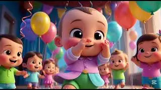 Peekaboo Party Song &Rhyme for kids🎵