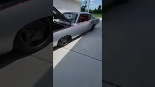 'Cuda at Garrets Rod Shop #hemi