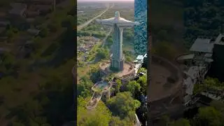 ABANDONED CHRIST THE REDEEMER #brazil #ai #aivideo #aiart #video #fyp #christ #reels #shorts #edit