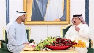 Sheikh Mohamed bin Zayed Meets King Hamad bin Isa Al Khalifa of Bahrain in Abu Dhabi