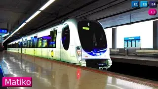 Matiko L3 - E1 - E3 - E4 : Метрополитен Бильбао ( Euskotren 950 )