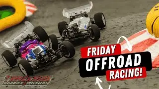 1/10th Scale Indoor Offroad RC Racing | Trackside Raceway Wisconsin | RC Cars, Jumps & Action!