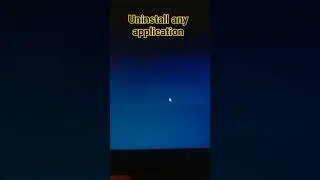 uninstall any application in your pc #tally #computer #accounting #video #job