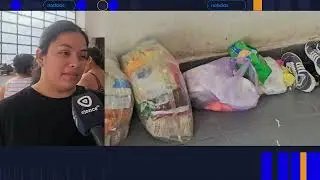 Vecinos de la Merced se organizaron para juntar donaciones para damnificados