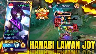TERNYATA INI BUILD HANABI SAAT MELAWAN JOY | BUILD TOP GLOBAL HANABI - MOBILE LEGENDS 