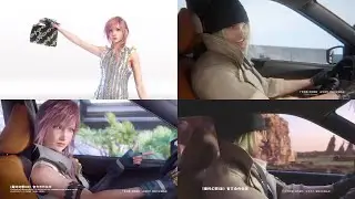All Final Fantasy XIII/13 CG Collaboration Ad TV Commercial (2016-2017) ft Lightning &Snow Villiers