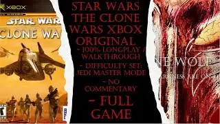 Star Wars The Clone Wars Xbox Original (Jedi Master) Full Game 100% Walkthrough (No Commentary)
