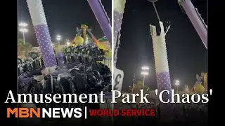 '360 Degree' amusement park ride breaks in half in Saudi Arabia